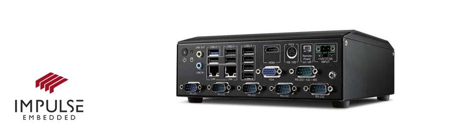 AiMC-2000 Embedded PC - feature rich, compact and fanless 
