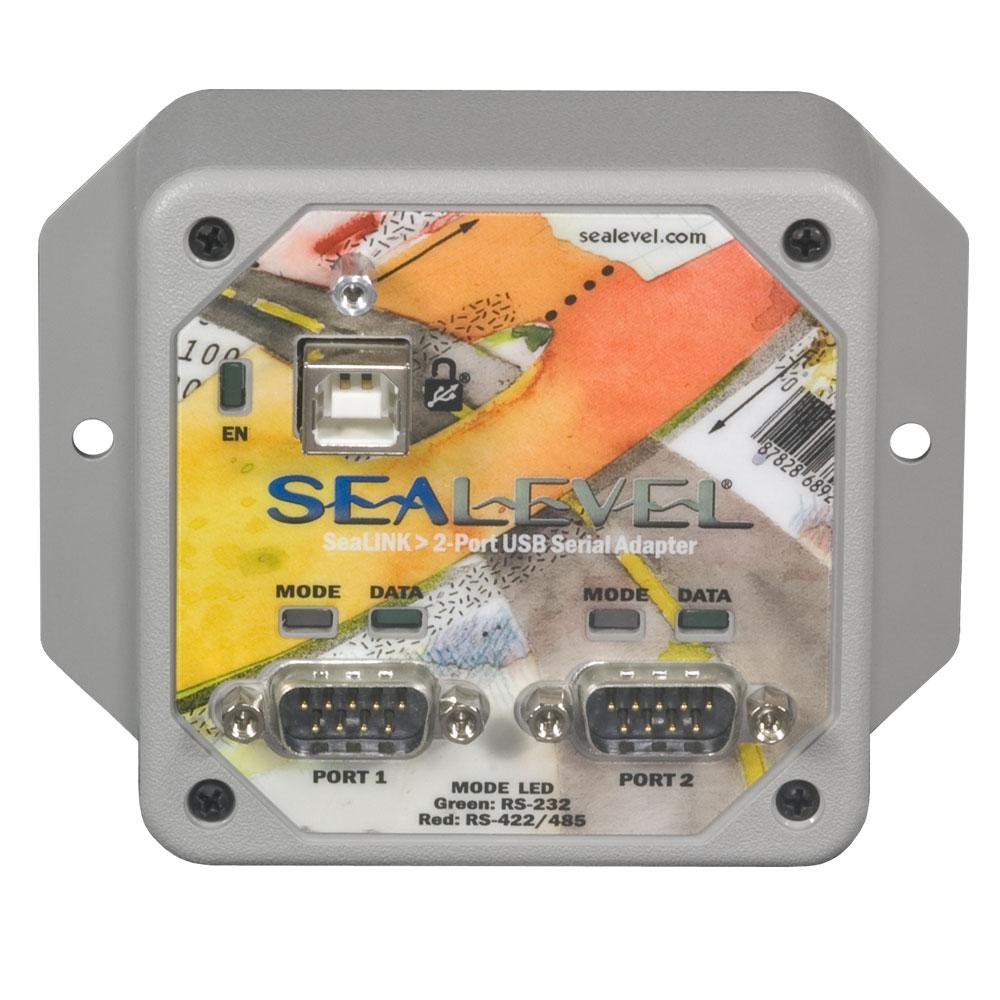 SeaLATCH USB Type A Port in Panel Mount Adapter - Sealevel