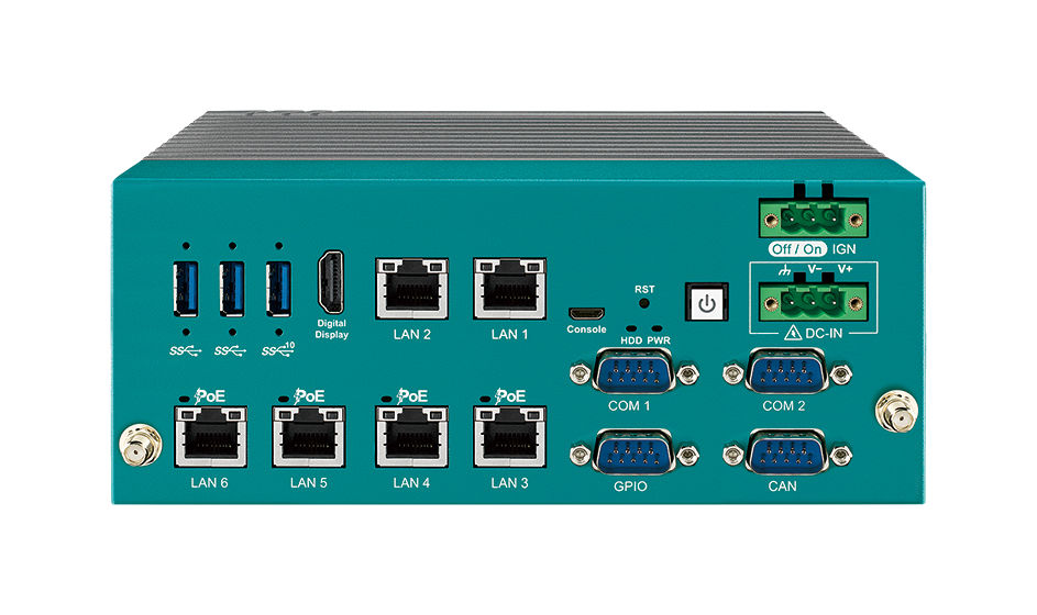 EAC-6200 front i/o