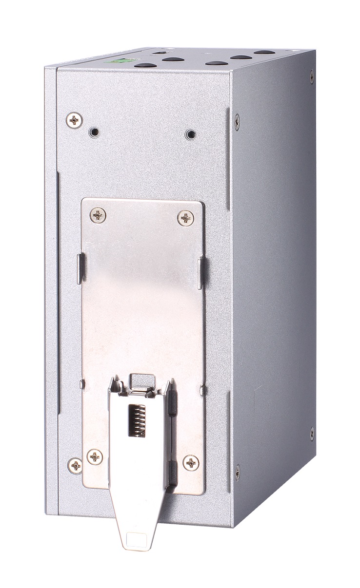 ICO300-83M rear with DIN-rail mount
