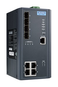 EKI-7708E-4F Managed Redundant Ethernet Switch
