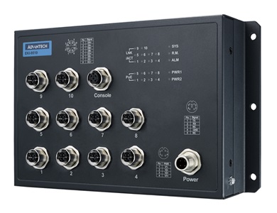 EKI-9510E-2GM EN50155 Managed Rail Switch
