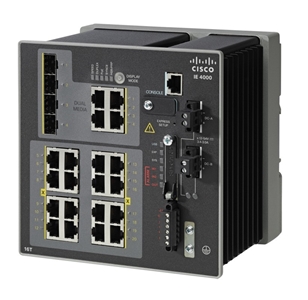 IE-4000-16GT4G-E Layer 2 Rugged Managed Switch