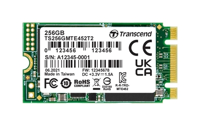 TS256GMTE452T2 : IN STOCK : Industrial M2 Solid State Drive 